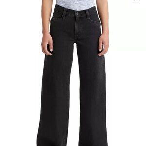 Levi's Black Wide Leg Jeans